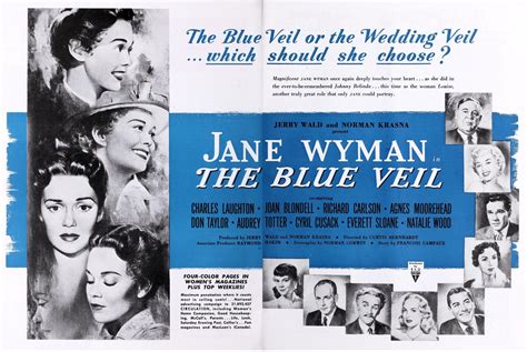  The Blue Veil  A Touching Tale of Love and Loss Amidst Post-War Uncertainty!